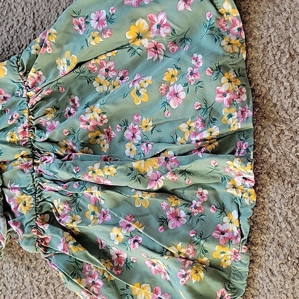 Little Lass Baby Girl's Floral Dress - Picture 6 of 7
